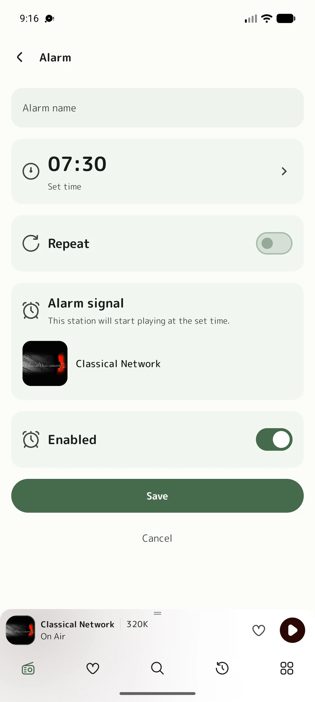 Radio Klasická Hudba: Alarm
