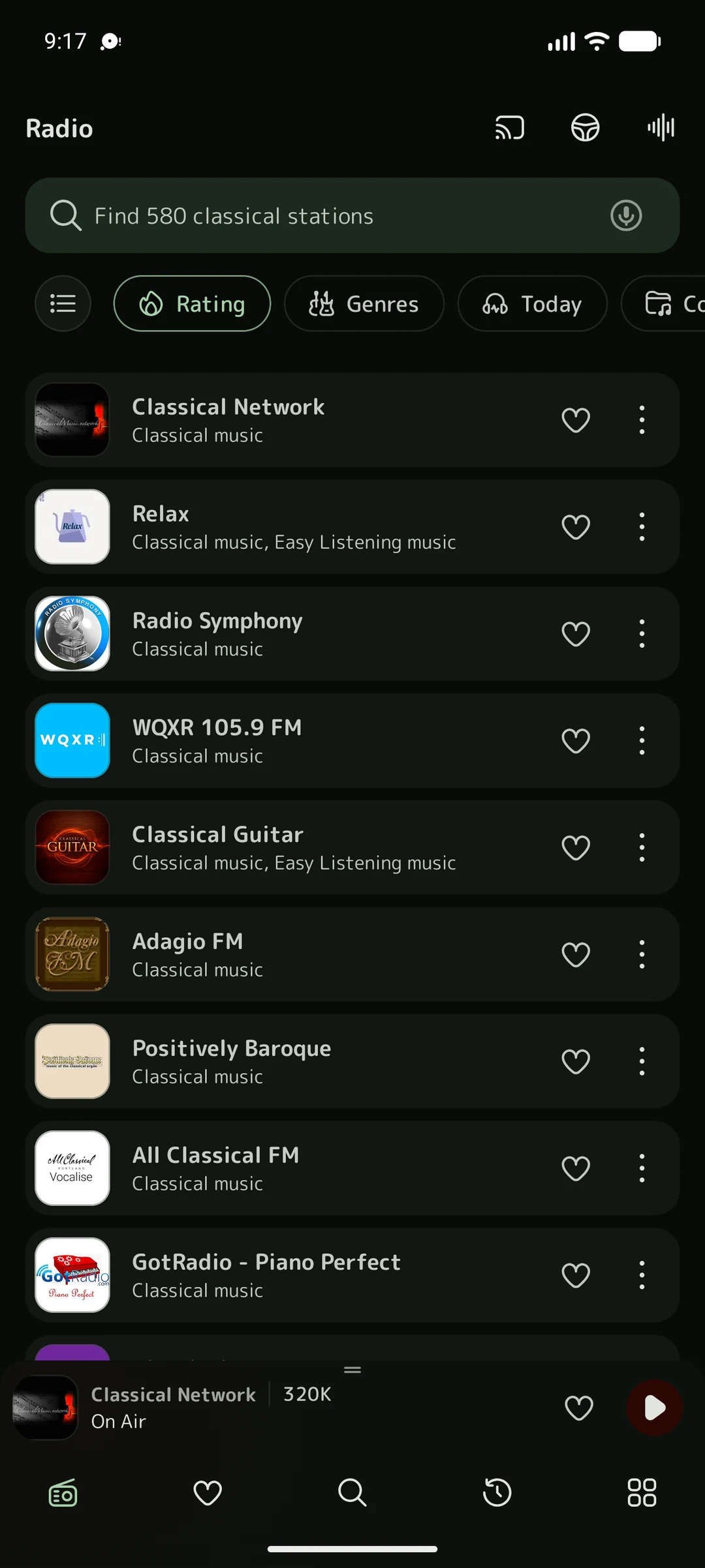 Radio Klasická Hudba: Tmavý motiv