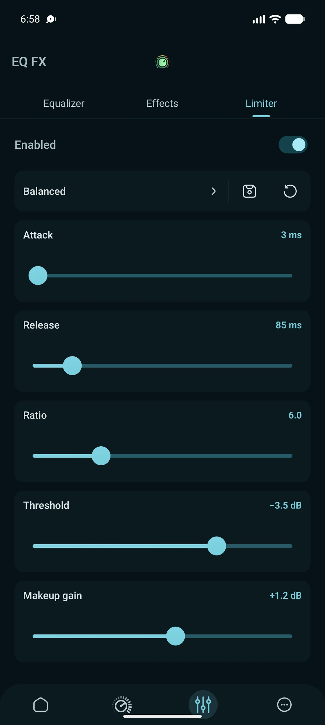 Eqzoro: Audio-Limiter